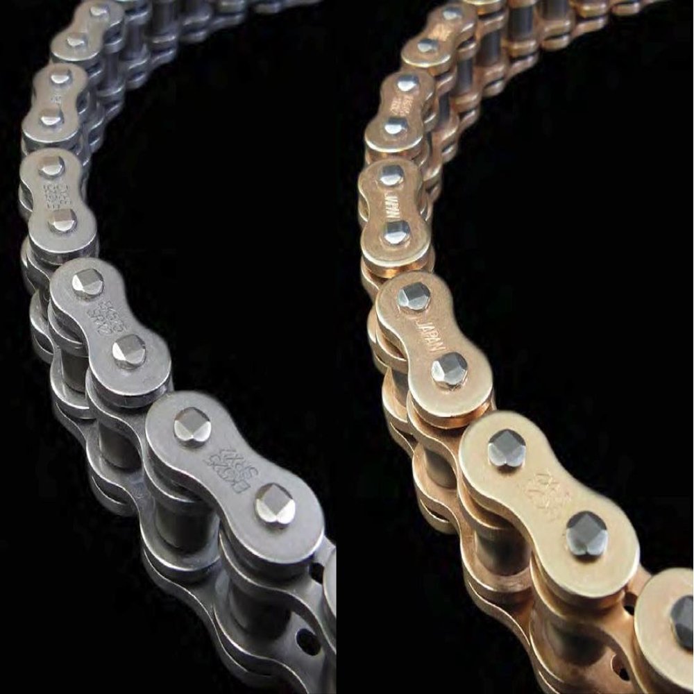 EK Motor Sport "EK Chain 520 SRX2 Series Chain - 130 Links - Gold