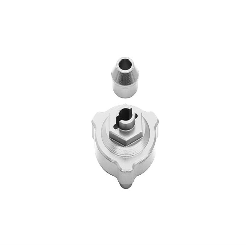 GPM For Traxxas Slash 4X4 Upgrade Parts Aluminum Slipper Shaft Bearing Adaptor - 2 Pcs Silver