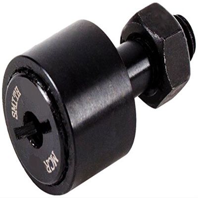 Smith Bearing MCR-40 Cam Follower Needle Roller Bearing, Single Row Stud Type, Caged Unsealed, 40 mm