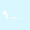 Loch Ness Monster Snake - Vinyl Decal Sticker - 9" x 3" - White view 1