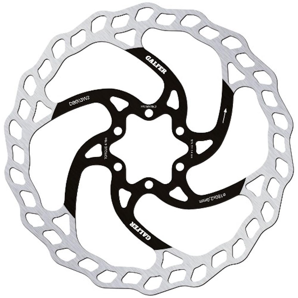 GALFER Wave Brake Disc 180x1.8 mm enhanced power, heat resistance and consistent control for mountain and e-bike riders