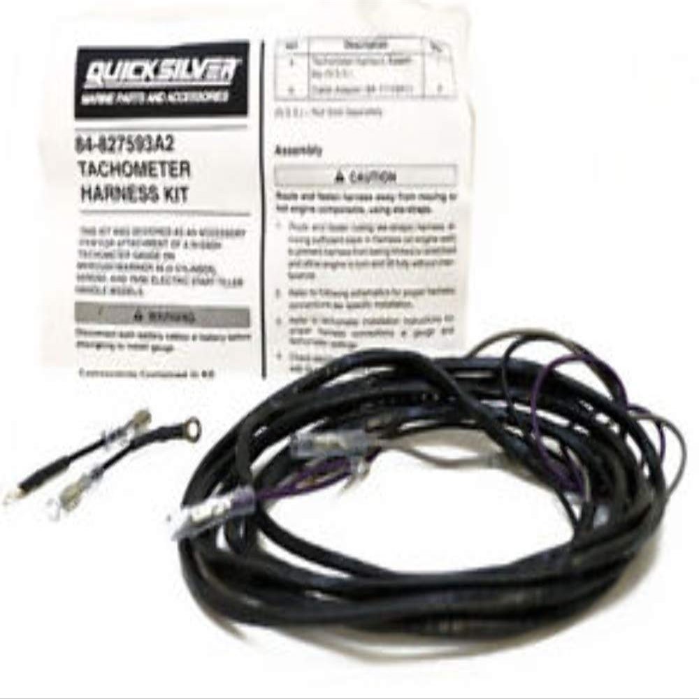 New Mercury Mercruiser Quicksilver Oem Part # 84-827593A 2 Tach-Harness Assy
