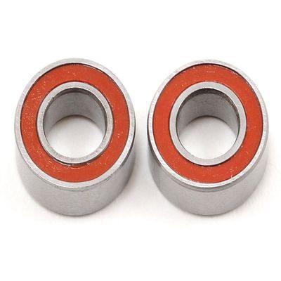 Schumacher Racing 4x8x3mm Red Seal Ball Bearing Set (2)