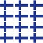 12 Pack 2" Finland Flag Sticker