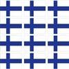 12 Pack 2" Finland Flag Sticker view 1
