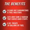 STA-BIL Marine Tune-Up Fuel Treatment Cleans Carburetors and Injectors Fixes Rough Running Engines Eliminates Water Treats up to 20 Gallons 8 oz. (22313), Blue, 8oz view 4