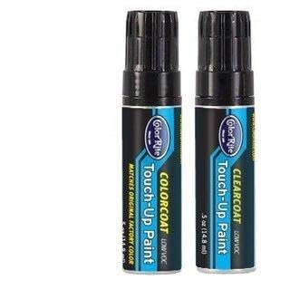 ColorRite Half-Ounce Jar for Smart Fortwo Automotive Touch-up Paint - Rallte Red Clearcoat CC0L - Value Package