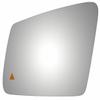 Flat Driver with Blind Spot Warning Indicator Side Mirror Replacement Glass for 2010-2015 MERCEDES-BENZ E63 AMG view 1