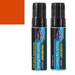 ColorRite Half-Ounce Jar for Land-Rover All Automotive Touch-up Paint - Kinversand Pearl Clearcoat LRC609/EAB - Value Package
