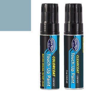 ColorRite Half-Ounce Jar for Ford Thunderbird Automotive Touch-up Paint - Arcadian Blue F (1967) - All-Inclusive Package