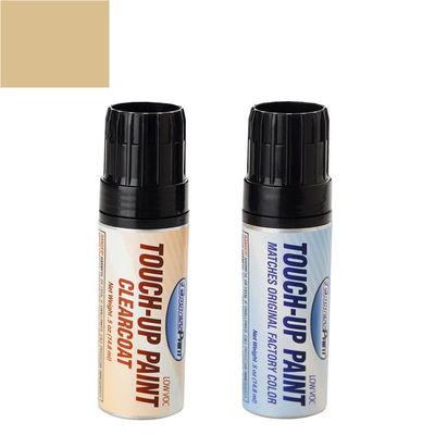 ColorRite Half-Ounce Jar for GMC S-15 Automotive Touch-up Paint - Almond 59/Truck - Color+Clearcoat Package