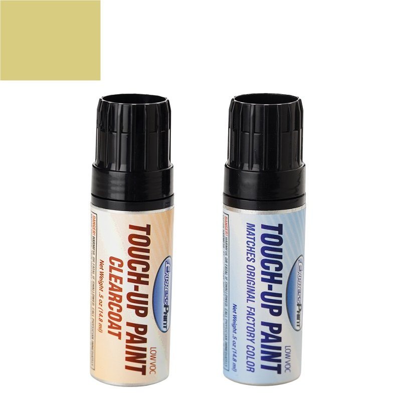 ColorRite Half-Ounce Jar for Toyota Prius Automotive Touch-up Paint - Beige Metallic Clearcoat 4T8 - All-Inclusive Package