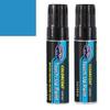 ColorRite Half-Ounce Jar Automotive Touch-up Paint for Ford Truck - Grabber Blue 4 (1973) - Color+Clearcoat Package view 1