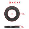 Caltric Front Wheel Ball Bearings & Seals Kit Compatible with Honda Vt750C Vt-750C Shadow 750 2011-2014 view 2