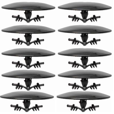 APDTY 811733 Plastic Hood Push Clips Replaces 90700-SJ4-000, 90700SJ4000