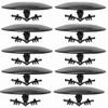 APDTY 811733 Plastic Hood Push Clips Replaces 90700-SJ4-000, 90700SJ4000 view 1