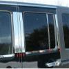 10pc. Chrome Pillar Post Trim for Jeep Wrangler 2007-2016 view 1