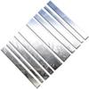 10pc. Chrome Pillar Post Trim for Jeep Wrangler 2007-2016 view 3