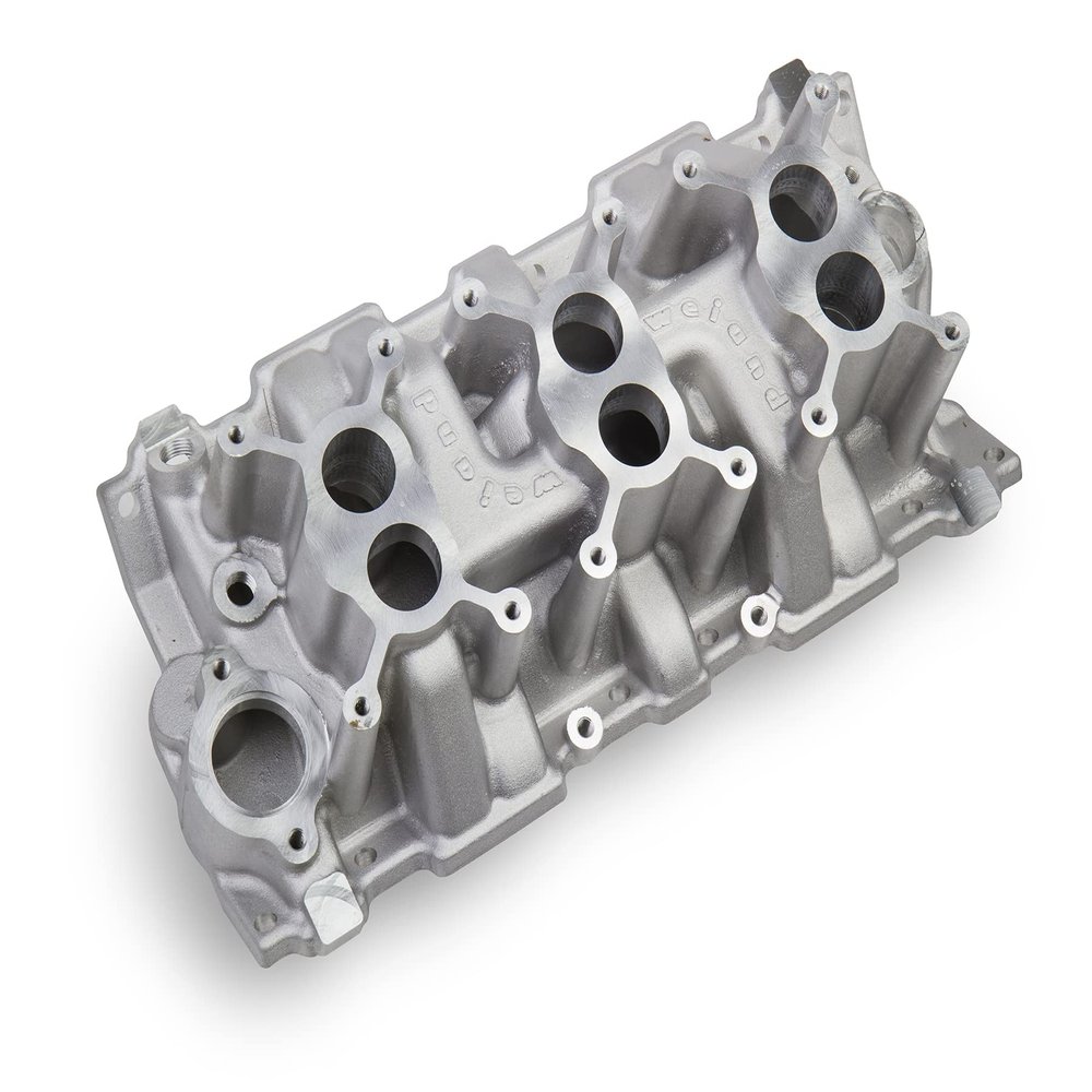 Weiand Intake Manifold, Sbc 3X2