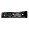 Pit Posse 11022BK Aluminum 6 Inch L Track Anchor Tie Down - 6" S Track Rail - 4000 lb Lift Capacity - Anodized (Black) Towing Accessory for Snowmobile, Motorcycle, Toy Hauler, 5th Wheel view 1