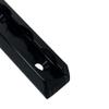 Pit Posse 11022BK Aluminum 6 Inch L Track Anchor Tie Down - 6" S Track Rail - 4000 lb Lift Capacity - Anodized (Black) Towing Accessory for Snowmobile, Motorcycle, Toy Hauler, 5th Wheel view 2