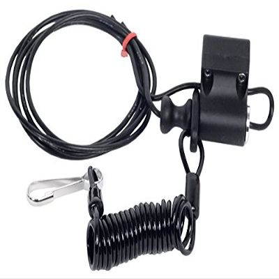 Outlaw Racing L35682 ATV Engine Kill Tether Pull Switch Compatible with Honda Yamaha Suzuki Kawasaki