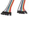 uxcell 40cm 2.54mm Female to Female F/F Jumper Cable Connector 5 Pcs view 2