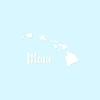 Maui Hawaiian Island - Vinyl Decal Sticker - 6.45" x 3.75" - White view 1