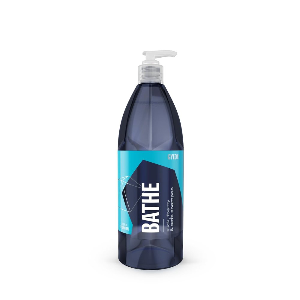 Gyeon Bathe CeramicCoating Safe Car Wash Shampoo Highly Lubricated Foam Wash Soap for Paint Sealant and Coating Maintenance Professional Scratch Reduction Shine Enhancement