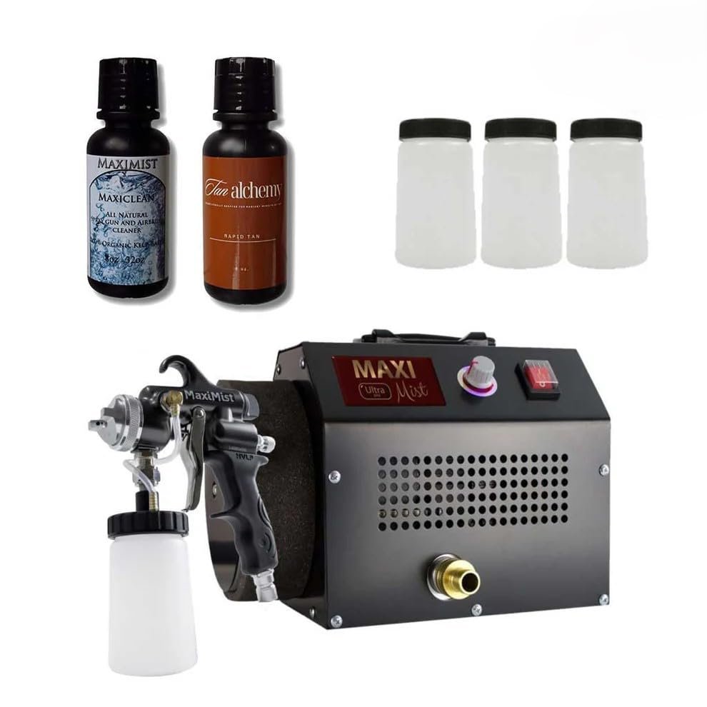MaxiMist Ultra Pro High Volume HVLP Spray Tan Machine - Spray Tanning System