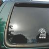 In God We Trust Eagle - Die Cut Christian Vinyl Window Decal/sticker for Car or Truck 5"x5" view 1