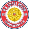US Coast Guard Commandant's ID Badge 3.8 Inch Decal view 1