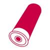 Shotgun Shell Casing - Vinyl Decal Sticker - 3.75" x 5" - Red view 1