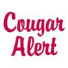 Cougar Alert - Vinyl Decal Sticker - 5.2" x 3.75" - Red view 1