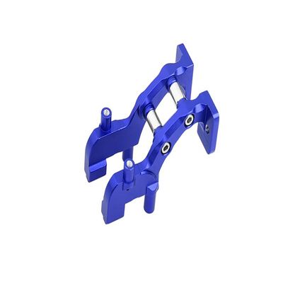 GPM For Traxxas 1/16 Mini E-Revo Upgrade Parts Aluminum Rear Wing Mount - 1 Set Blue