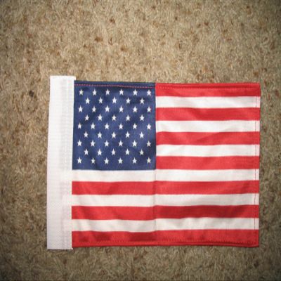 Flag USA Nylon 2 Ply Boat Motorcycle Car Banner with Sleeve