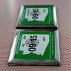 Boat/jet Ski Registration Tag Yearly Chrome Blank Frame Set 3" x 3" Inlay Size view 3