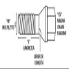 Cora 000108006 Series 4 Antitheft Bolts view 3