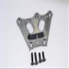 GPM For Team Losi 5ive-T Upgrade Parts Aluminum 7075 Front Top Chassis Brace - 1Pc Gray Silver view 1