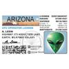 Signs 4 Fun Parody Drivers License | AZ Alien ID | Fake ID Novelty Card | Collectible Trading Card Drivers License | Novelty Gift for Holidays | Made in The USA view 1