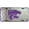 Signs 4 Fun Parody License Plate | Kansas State Diamond | 12 x 6 Decorative License Plate | Decoration Plate for Vehicle/Wall | Man Cave Decorations | Made in The USA view 1
