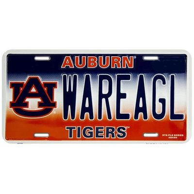 Signs 4 Fun Parody License Plate | Auburn Tigers | 12 x 6 Decorative License Plate | Decoration Plate for Vehicle/Wall | Man Cave Decorations | Made in The USA