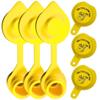 3pcs Yellow Gas Can Vent Caps & 3pieces Gas Can Caps - Can Vents For Plastic Cans & Metal Fuel Jugs, 5 Gallon Can Air Vent Kit view 1