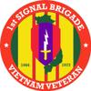 1st Signal Brigade Vietnam Veteran 3.8 Inch Decal view 1