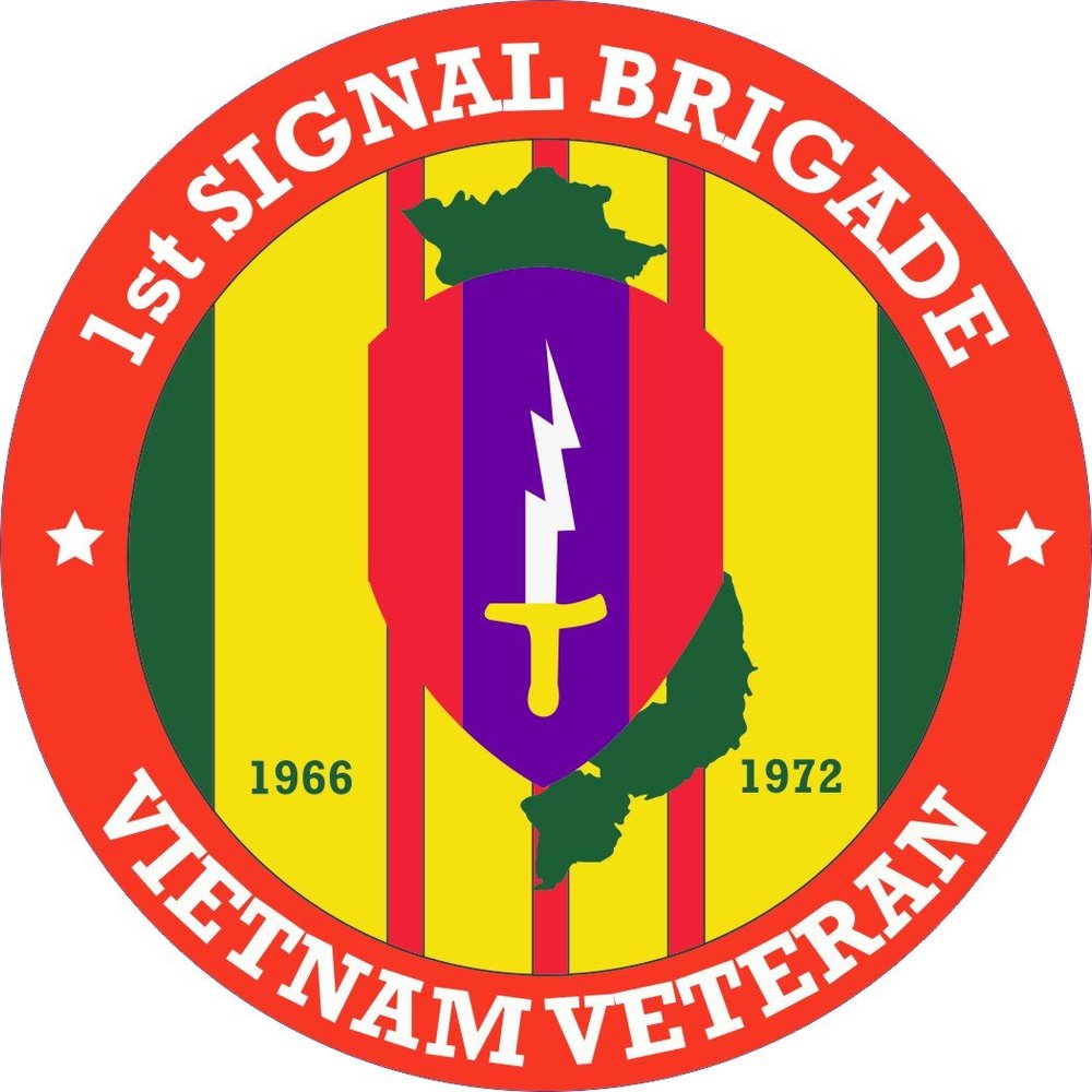 1st Signal Brigade Vietnam Veteran 5.5 Inch Decal (2 Pack)