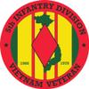 5th Infantry Division Vietnam Veteran 5.5 Inch Decal (2 Pack) view 1