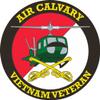 Air Cavalry Vietnam Veteran 5.5 Inch Decal (2 Pack) view 1
