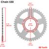 Caltric Black O-Ring Drive Chain & Sprockets Kit Compatible with Suzuki Vz800 Vz-800 Marauder 1997-2004 view 4