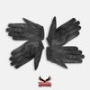 Hugger Ladies Lined Police Glove Pull on with Kevlar (X-Small, Black) view 2