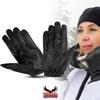 Hugger Ladies Lined Police Glove Pull on with Kevlar (X-Small, Black) view 4